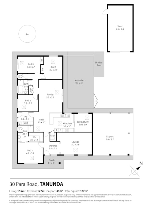 30  Para Road, Tanunda, SA, 5352 - Floorplan 1