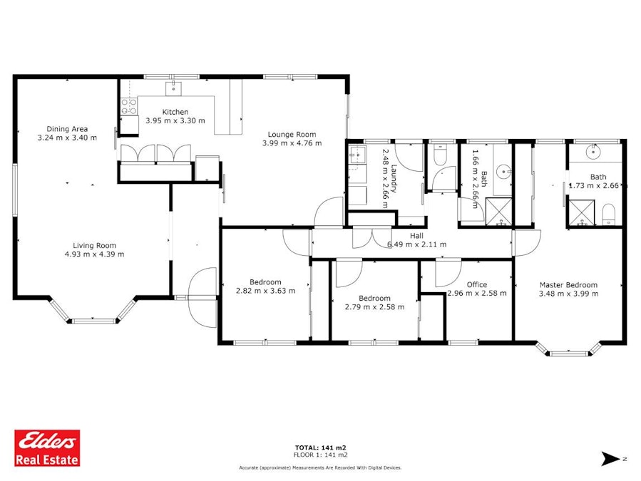 38 Edwards Terrace, Cleve, SA, 5640 - Floorplan 1