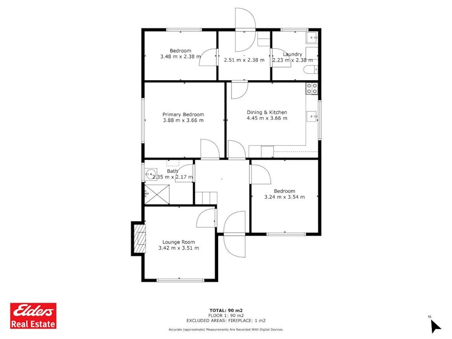 12 South Terrace, Cowell, SA, 5602 - Floorplan 1