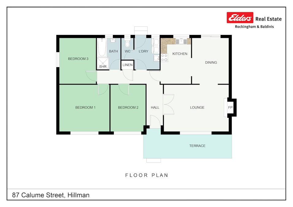 87 Calume Street, Hillman, WA, 6168 - Floorplan 1