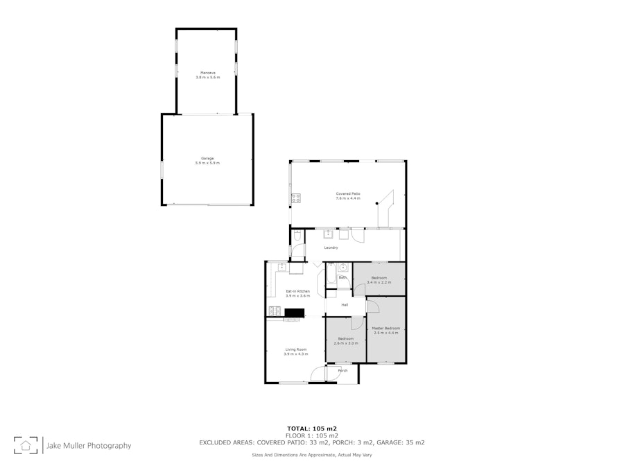 5 Pearce Crescent, Mount Gambier, SA, 5290 - Floorplan 1