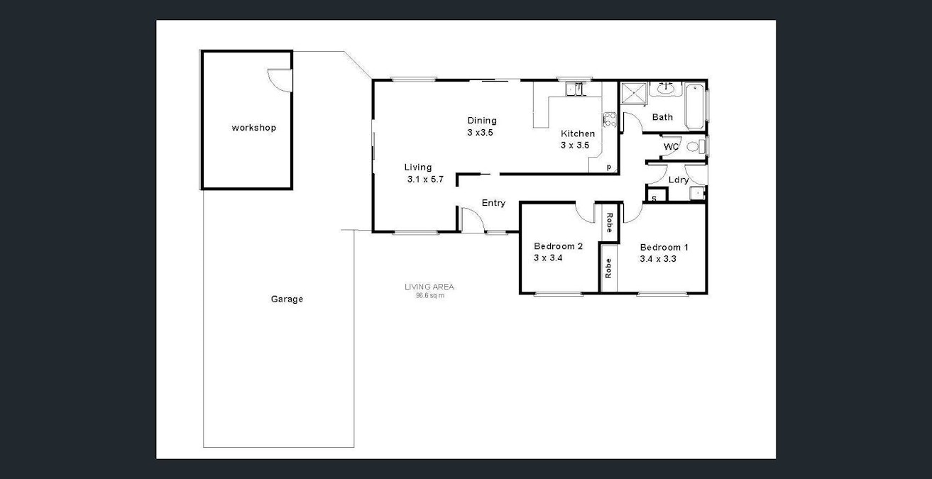 65 Murray Avenue, Renmark, SA, 5341 - Floorplan 2