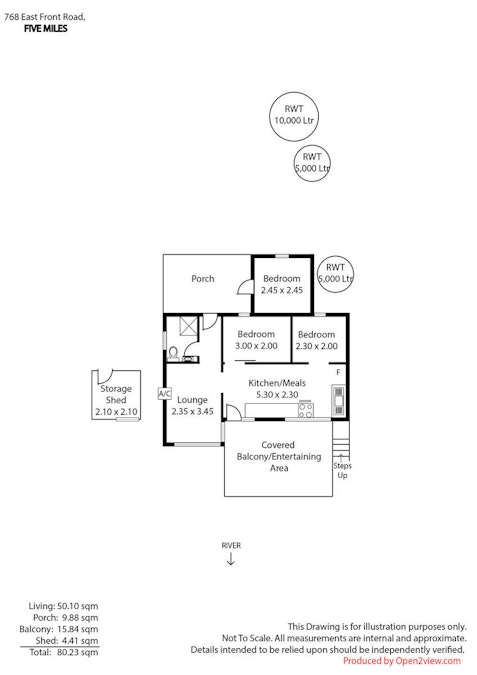 768 East Front Road, Younghusband, SA, 5238 - Floorplan 1