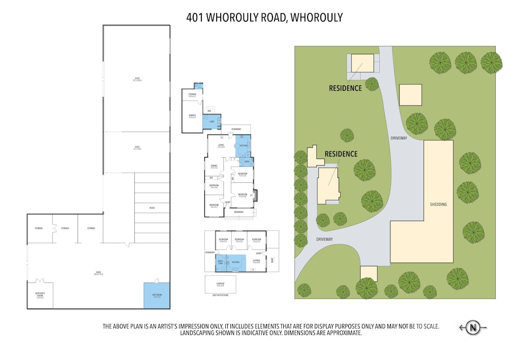 401 Whorouly Road, Whorouly, VIC, 3735 - Floorplan 1