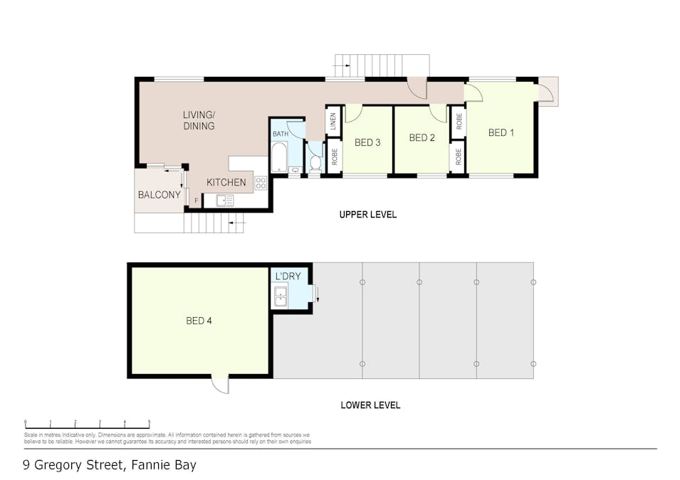 9 Gregory Street, Fannie Bay, NT, 0820 - Floorplan 1