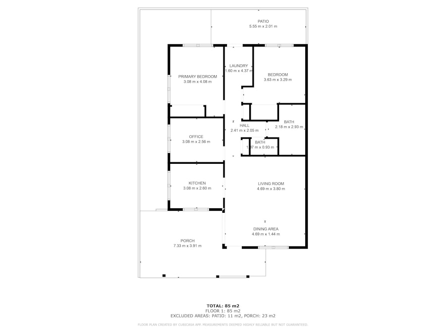 3/168 Bayswater Road, Currajong, QLD, 4812 - Floorplan 1