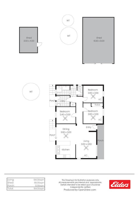 3 Newton-Long Drive, Clare, SA, 5453 - Floorplan 1
