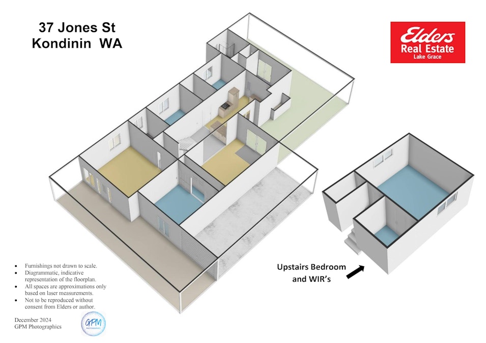 37 Jones Street, Kondinin, WA, 6367 - Floorplan 2