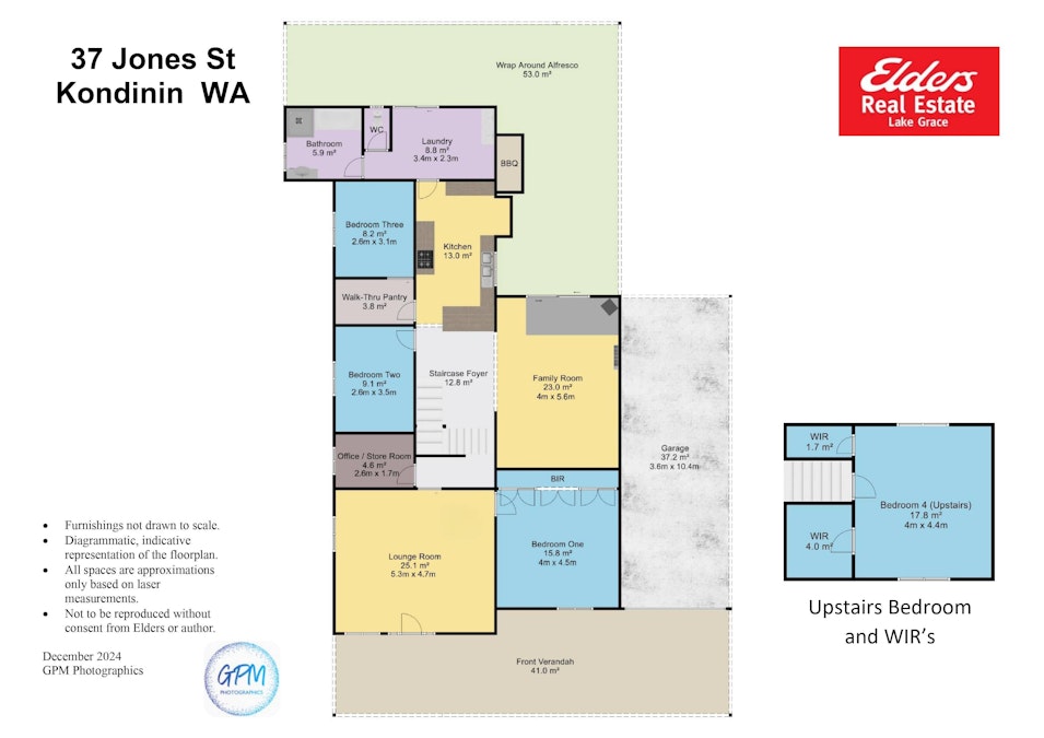 37 Jones Street, Kondinin, WA, 6367 - Floorplan 1