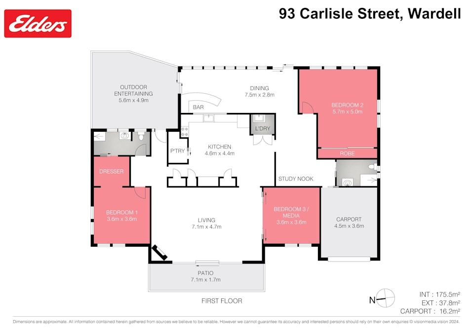 93 Carlisle Street, Wardell, NSW, 2477 - Floorplan 1