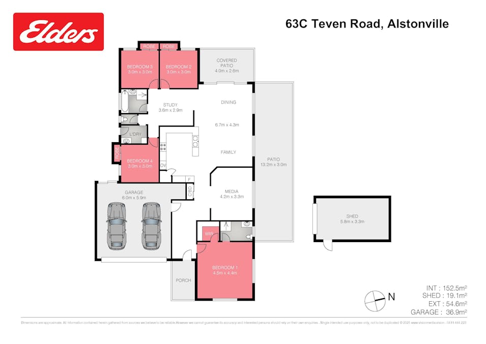 63C Teven Road, Alstonville, NSW, 2477 - Floorplan 1