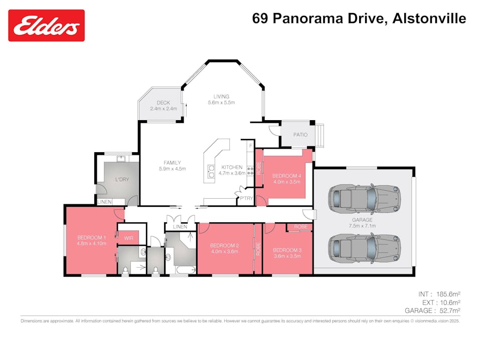 69 Panorama Drive, Alstonville, NSW, 2477 - Floorplan 1