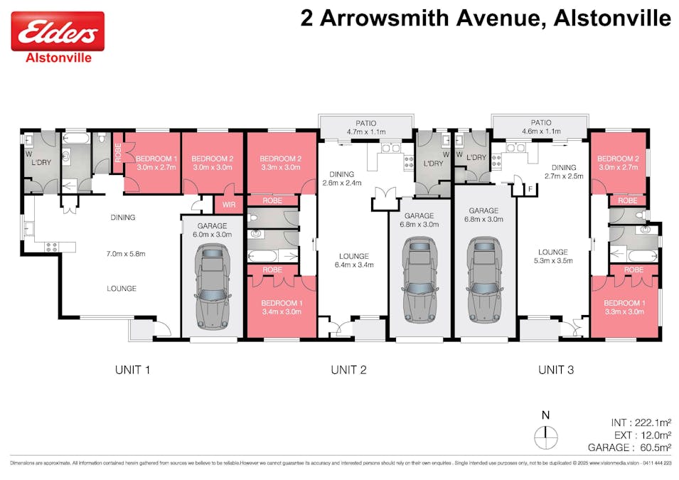 1-3/2 Arrowsmith Avenue, Alstonville, NSW, 2477 - Floorplan 1