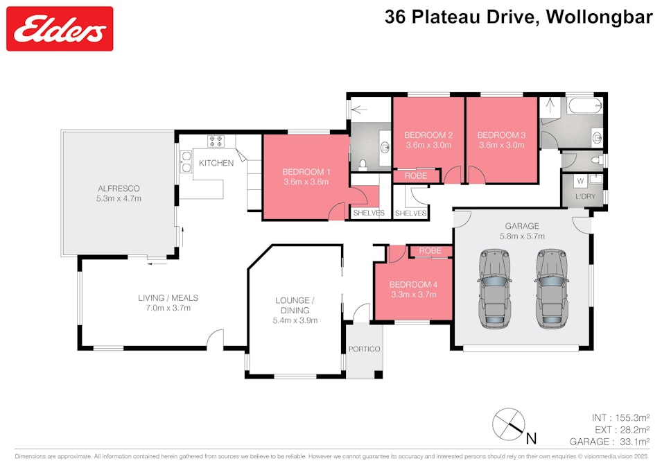 36 Plateau Drive, Wollongbar, NSW, 2477 - Floorplan 1