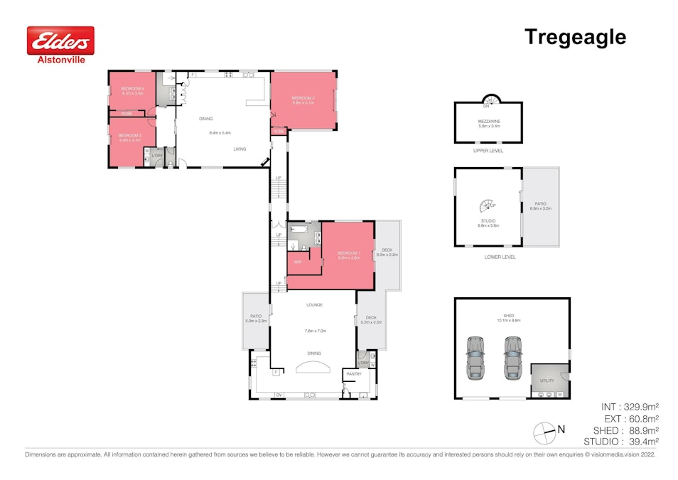 345 Connor Road, Tregeagle, NSW, 2480 - Floorplan 1