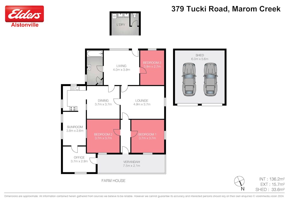379 Tucki Road, Marom Creek, NSW, 2480 - Floorplan 1