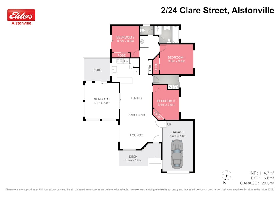 2/24 Clare Street, Alstonville, NSW, 2477 - Floorplan 1