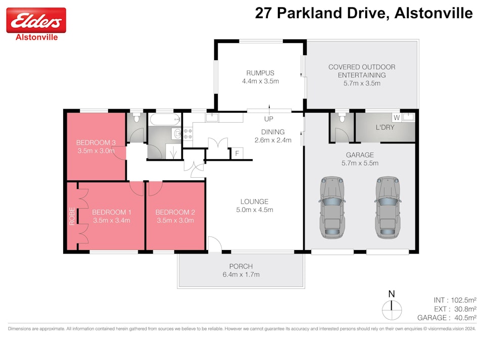 27 Parkland Drive, Alstonville, NSW, 2477 - Floorplan 1