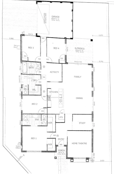 1 Overton Lane, Baldivis, WA, 6171 - Floorplan 1