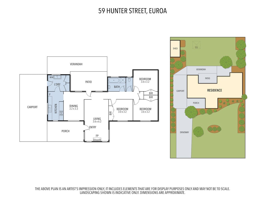 59 Hunter Street, Euroa, VIC, 3666 - Floorplan 1