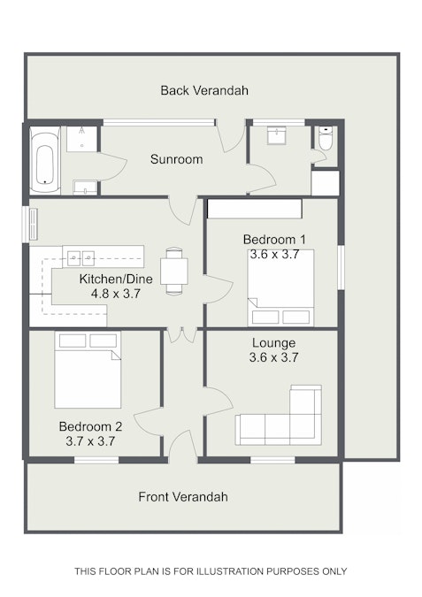 37 Freeling Street, Naracoorte, SA, 5271 - Floorplan 1