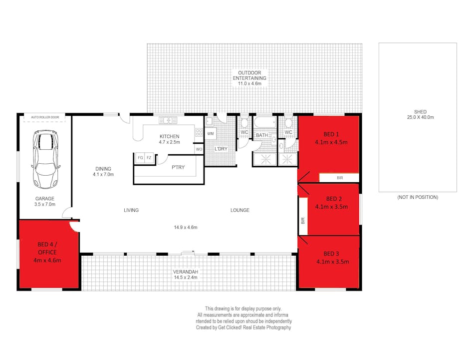 12 Lipizzaner Drive, Hindmarsh Valley, SA, 5211 - Floorplan 1