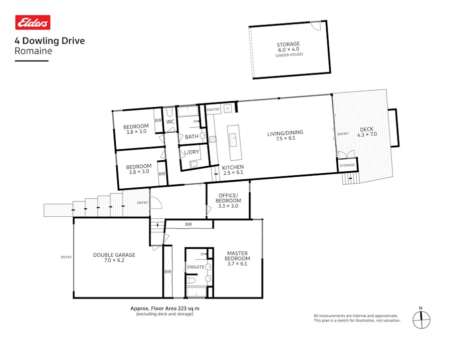 4 Dowling Drive, Romaine, TAS, 7320 - Floorplan 1