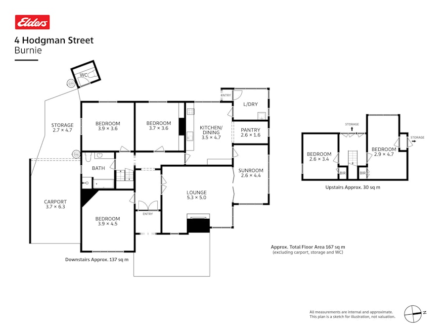 4 Hodgman Street, Burnie, TAS, 7320 - Floorplan 1