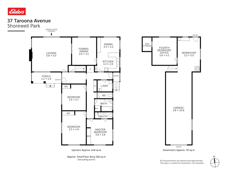 37 Taroona Avenue, Shorewell Park, TAS, 7320 - Floorplan 1