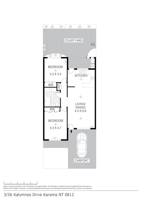 3/56 Kalymnos Drive, Karama, NT, 0812 - Floorplan 1