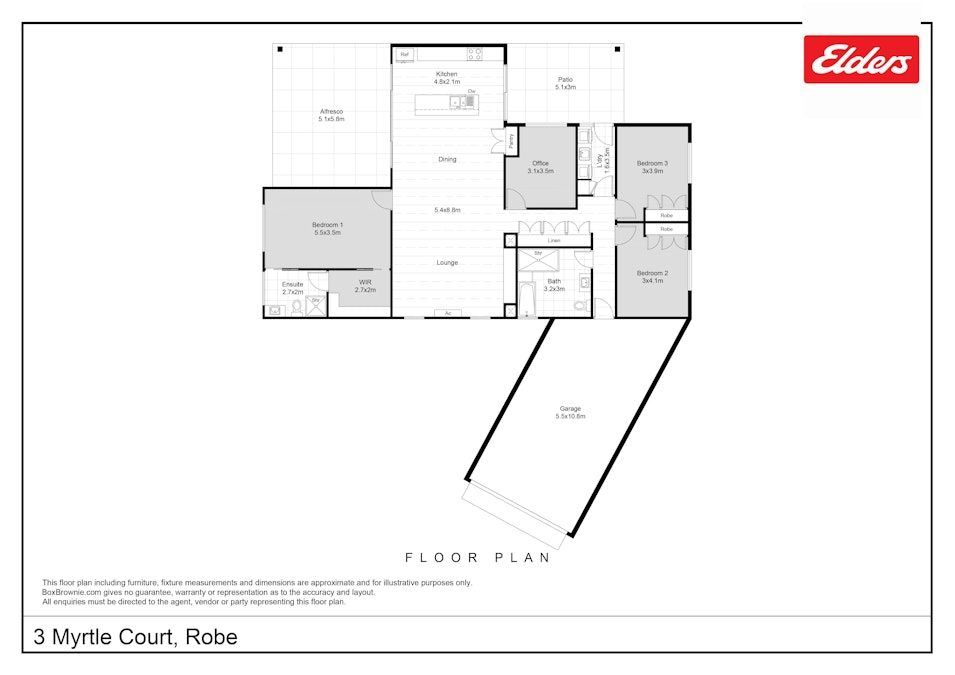 3 Myrtle Street, Robe, SA, 5276 - Floorplan 1