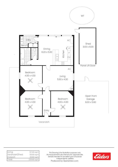 8 Dunure Terrace, Jamestown, SA, 5491 - Floorplan 1