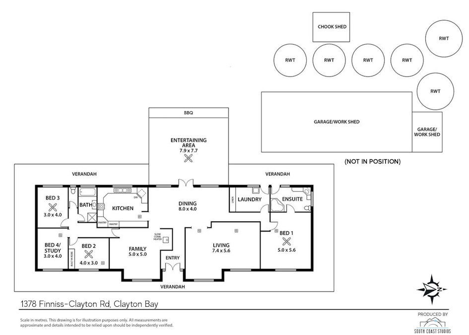 1378 Finniss-Clayton Road, Clayton Bay, SA, 5256 - Floorplan 1