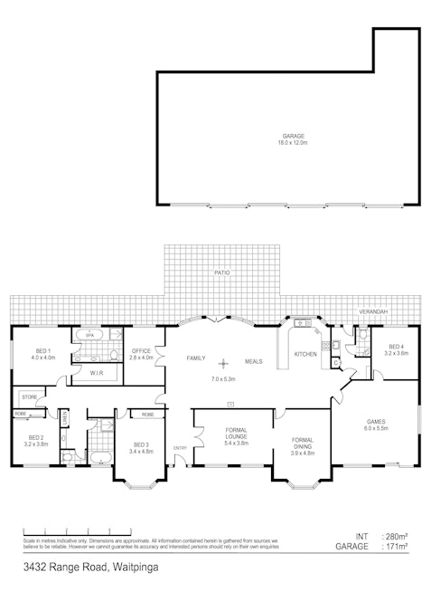 3432 Range Road, Waitpinga, SA, 5211 - Floorplan 1