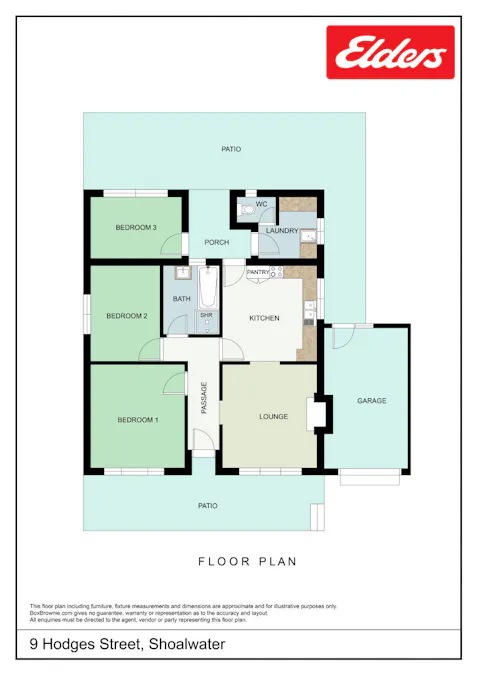9 Hodges Street, Shoalwater, WA, 6169 - Floorplan 1
