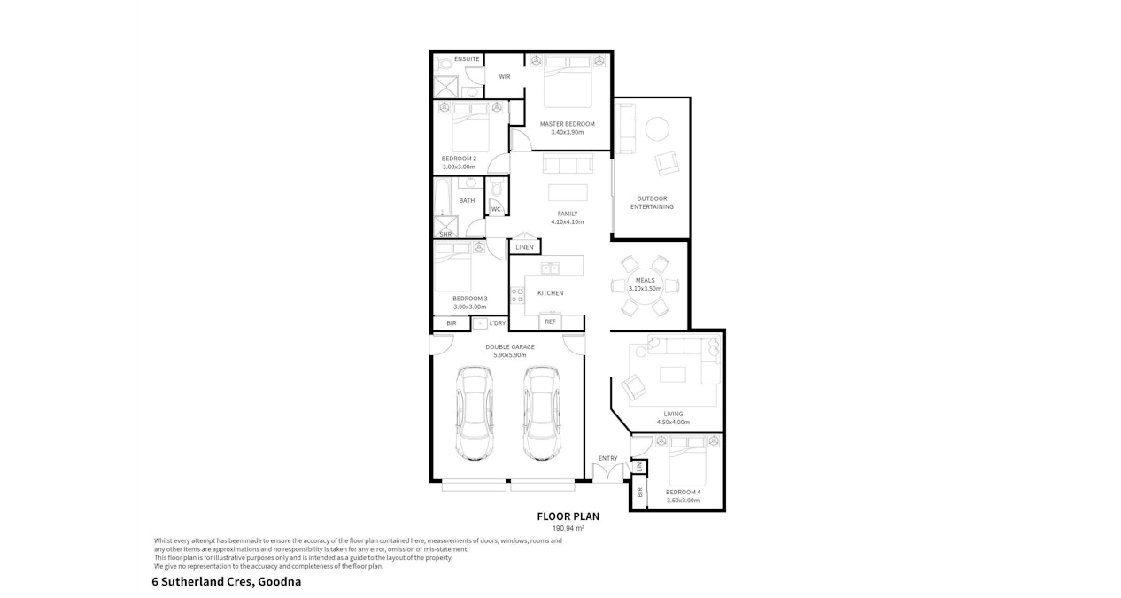 6 Sutherland Street, Goodna, QLD, 4300 - Floorplan 1