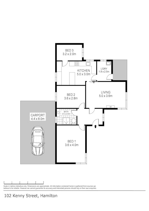 102 Kenny Street, Hamilton, VIC, 3300 - Floorplan 1