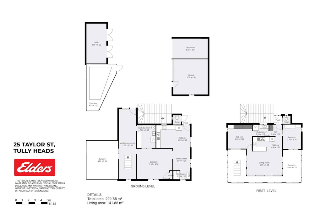 25 Taylor Street, Tully Heads, QLD, 4854 - Floorplan 1