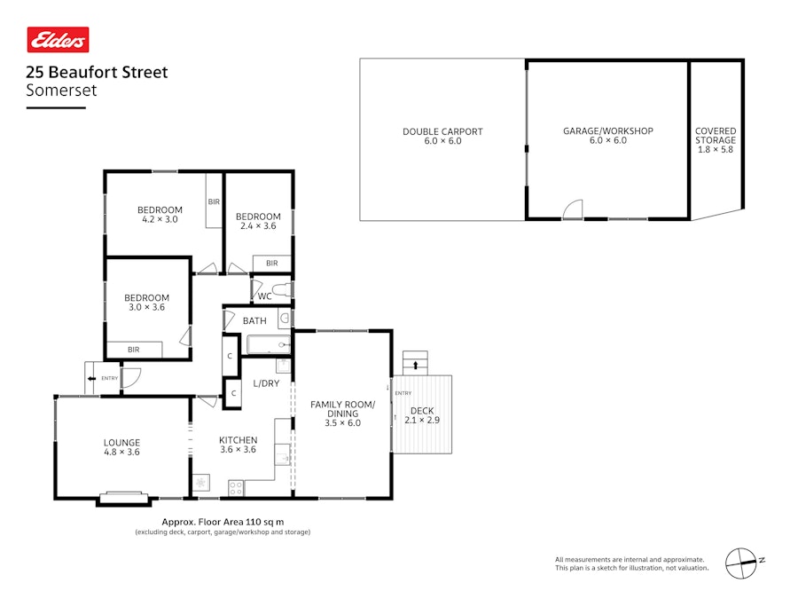 25 Beaufort Street, Somerset, TAS, 7322 - Floorplan 1