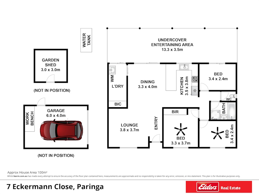 7 Eckermann Close, Paringa, SA, 5340 - Floorplan 1