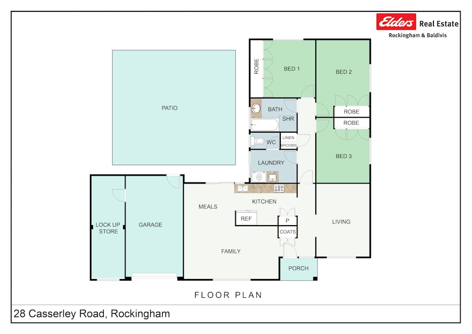 28 Casserley Road, Rockingham, WA, 6168 - Floorplan 1