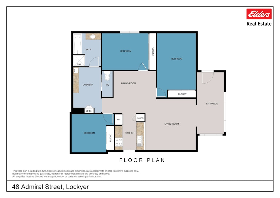 48 Admiral Street, Lockyer, WA, 6330 - Floorplan 1