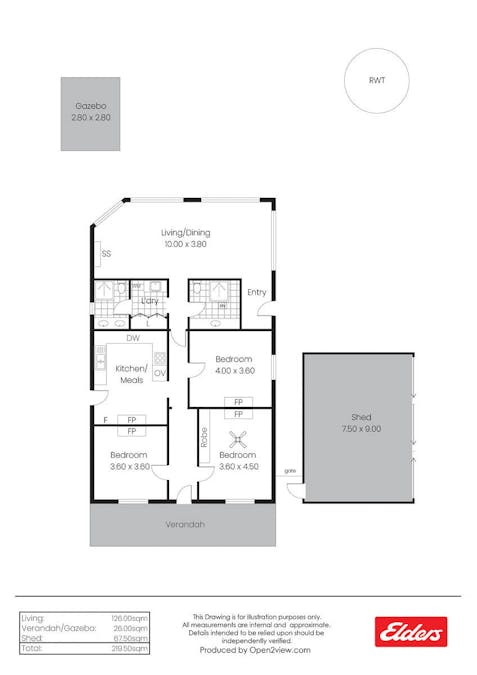7 Arran Street, Jamestown, SA, 5491 - Floorplan 1