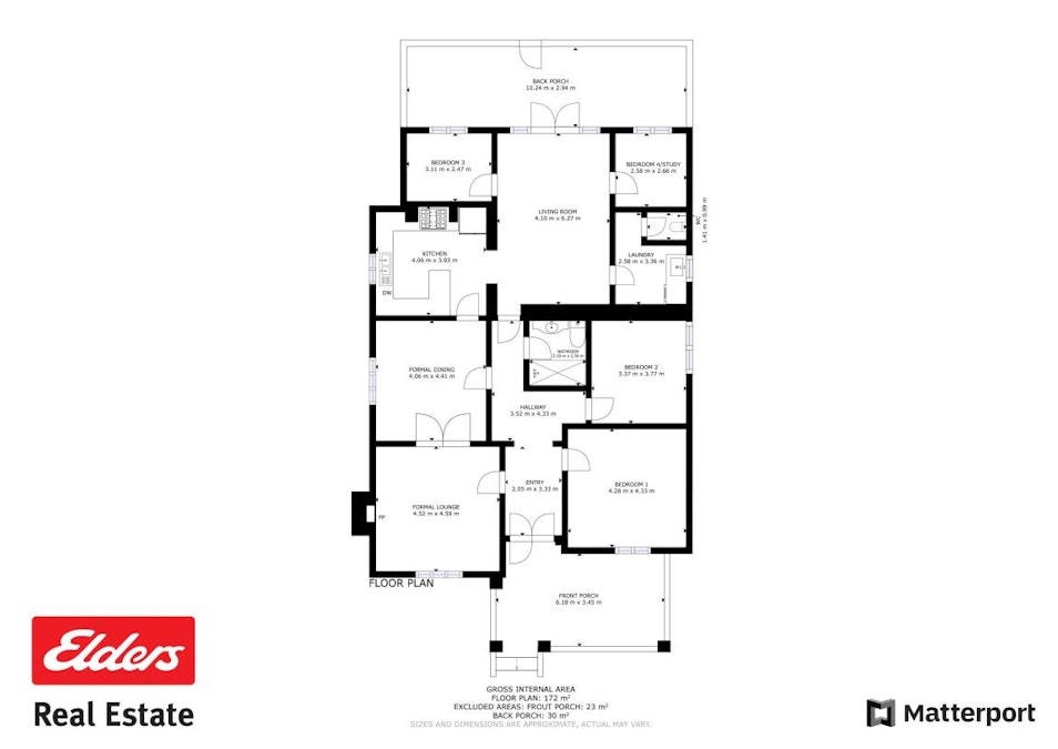 374 Fitzgerald Street West, Northam, WA, 6401 - Floorplan 1