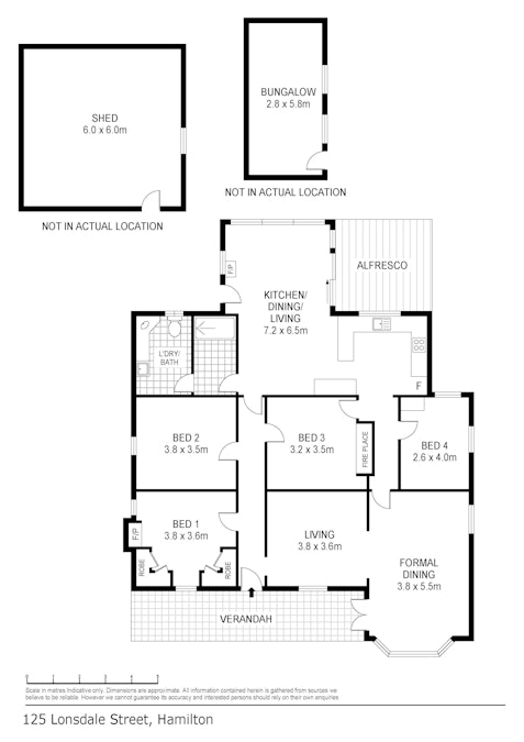 125 Lonsdale Street, Hamilton, VIC, 3300 - Floorplan 1