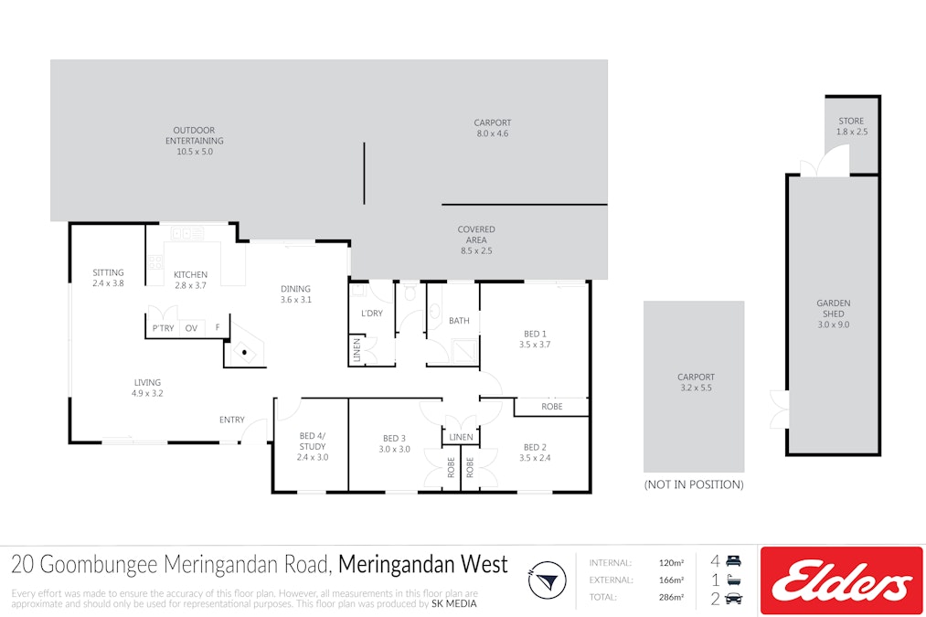 20 Goombungee-Meringandan Road, Meringandan West, QLD, 4352 - Floorplan 1