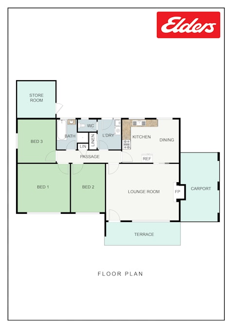 16 Indus Close, Rockingham, WA, 6168 - Floorplan 1