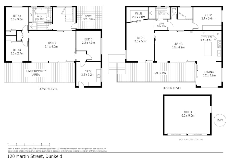 120 Martin Street, Dunkeld, VIC, 3294 - Floorplan 1