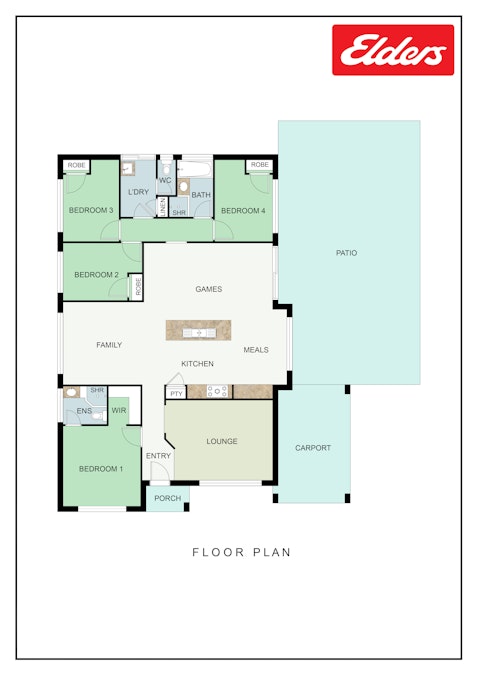 6 Nurrari Close, Waikiki, WA, 6169 - Floorplan 1