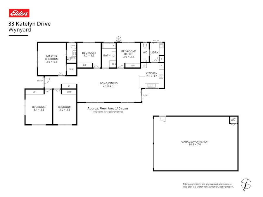 33 Katelyn Drive, Wynyard, TAS, 7325 - Floorplan 1